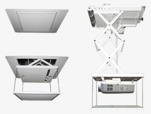 Scissor Ceiling Projector Lift - Projector Lift Png #879053