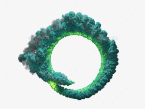 Green Smoke Png Transparent - Green And Yellow Smoke Png #879551
