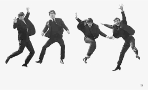 The Beatles Imagens The Beatles Wallpaper And Background - Beatles Jumping #879757