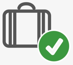 Acceptable Luggage - Baggage Allowance Icon #879778
