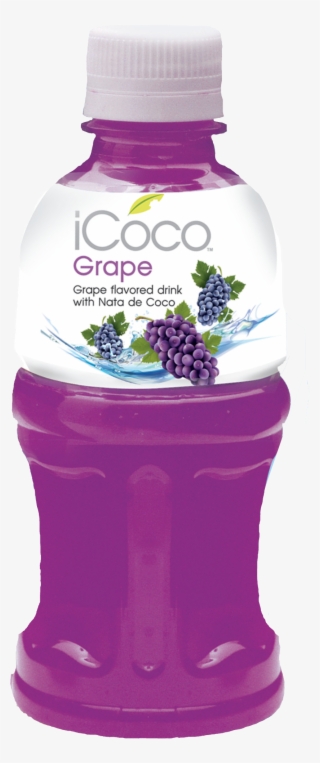 Icoco Fruit Juice With Nata De Coco -grapes - Icoco Juice #8700323