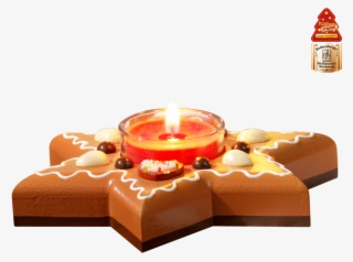 Tealight Holder Gingerbread Star - Advent Candle #8700331
