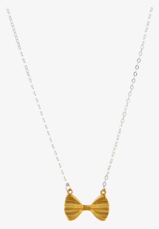 Yellow Gold Bow - Locket #8700937