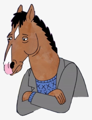 Bojackhorseman Sticker - Bojack Horseman Sad #8701446