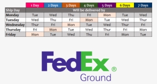 This Map Illustrates Service Schedules In Business - Fedex #8701816
