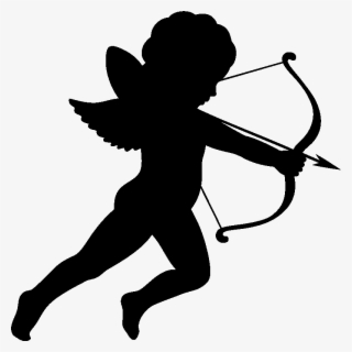 Sticker Cupidon Avec Sa Fleche Ambiance Sticker Kc - Rearing Horse Clip Art #8701849