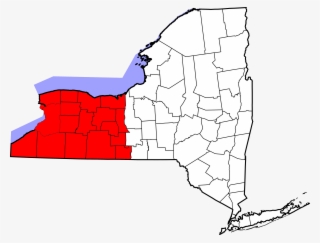 Map Of Western New York - Swartekill Ulster County New York #8702499