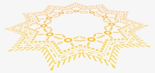 Diwali Floor Decoration Png Clip Art Image - Circle #8702762