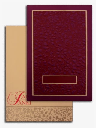 Hindu Wedding Cards - Wood #8704008