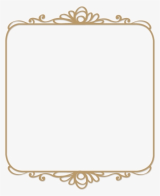 Signature Sweets - Elegant Frame Brown Png #8704423