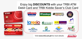Trbi Atm Debit Card Perks And Discounts - Microtel #8704445