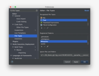 Preferences > Editor > File Types - Set Gradle_home Android Studio #8704765
