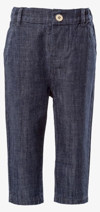 Woven Denim Baby Pants - Pocket #8706525
