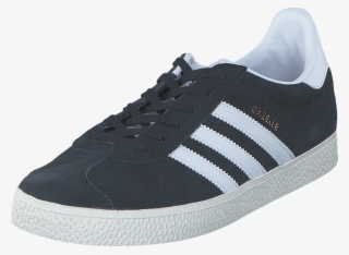 Adidas Originals Gazelle J Core Black/ftwr White/gold - Skate Shoe #8707098