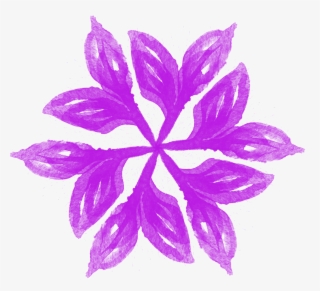 Simple Creative Stylish Watercolor Flower Png And Psd - Illustration #8707401