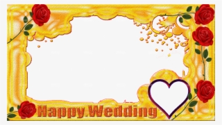 Png Frame Wedding - Picture Frame #8707810