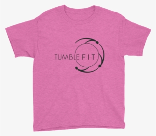 Tumble Fit Mockup Front Flat Heather Hot Pink #8708001