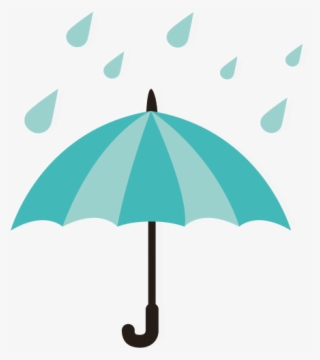 Clip Transparent Download Umbrella Raindrops Clipart - Weather Vector #8708459