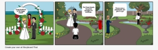 Destination Wedding - Garden Storyboard #8708770