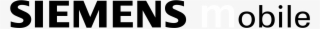 Siemens Mobile Logo Black And White - Siemens #8710335