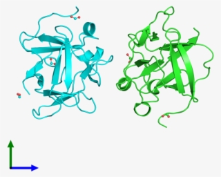 Pdb 3fj9 Coloured By Chain And Viewed From The Front - Illustration #8715547