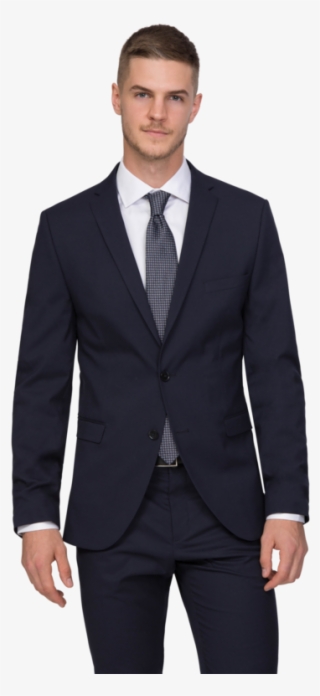Gotstyle Launch Basic Blazer In Navy - Dark Blue Tuxedo Suit #8715618
