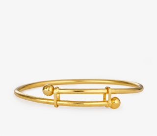 22ct Gold Girls And Boys Baby Bangle - Bangle #8716967