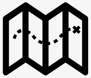 Png File Svg - Icono De Un Mapa #8717570