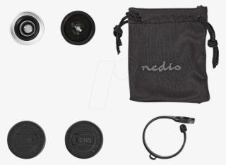 Mobile Phone Camera Lens Kit, 3 In 1, Clip-on Nedis - Camera Lens #8717692