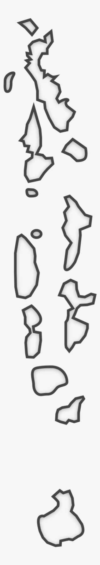 Maldives Map Png #8717782