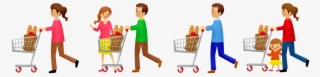 Grocery Shopping, Grocery Cart - Shopping Cart #8717852