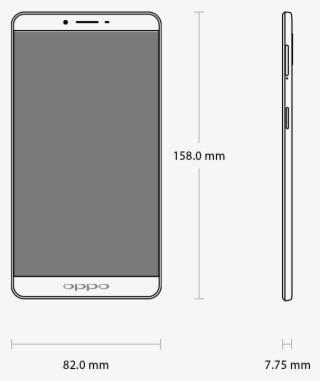 Dimensions - Oppo R7 Plus Size #8718852