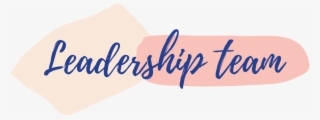 Leadership Team - Calligraphy #8721105