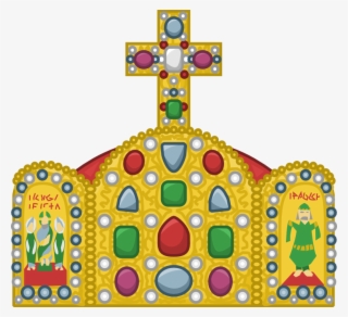 Graphic Transparent Library Imperial Crown Of Holy - Heraldic Crown Of The Holy Roman Empire #8722996