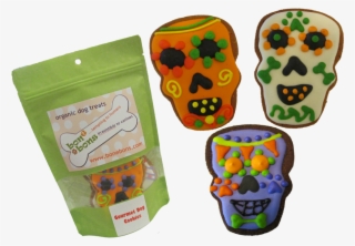 Day Of The Dead Dog Skull Cookies #8724418