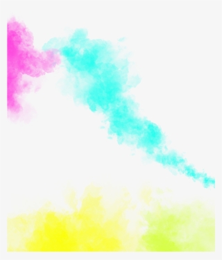 Happy Holi Editing Text Png - Watercolor Paint #8724651
