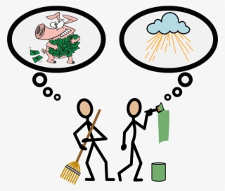 Selfish Life Vs Life Of Karma Yoga - Pig With Money #8726549 Selfish Life Vs Life Of Karma Yoga - Pig With Money #8726549