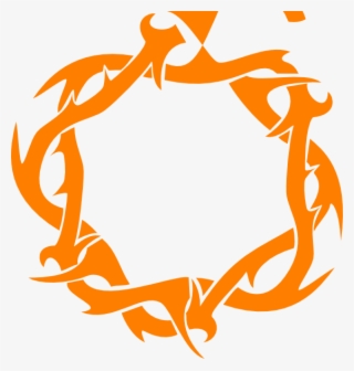 Transparent Red Crown Of Thorns #8727015