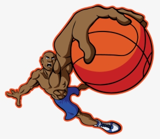 Playing Basketball Cartoon Transparent #8727325