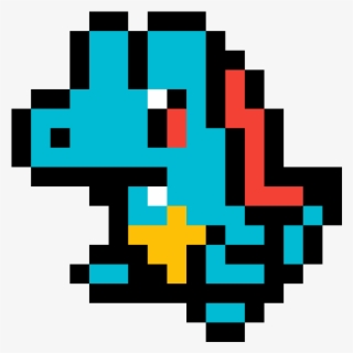 Totodile - Totodile Pixel Art #8729308