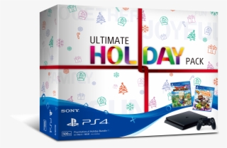 Playstation 4 Slim 500gb Console Ultimate Holiday Bundle - Ps4 Slim Holiday Bundle #8729558