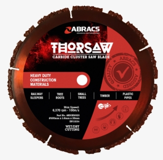 Thorsaw Carbide Cluster Blade - Tractor Wheel Clipart Vector #8730027