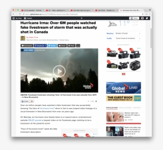 Fake News - Face In The Clouds #8730316