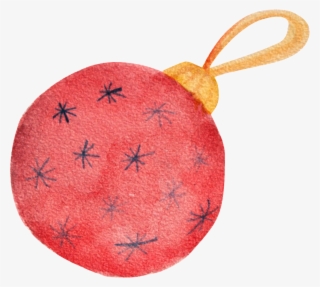 Hand Painted Red Pattern Ball Transparent Ball Png #8730405