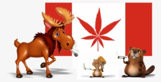 Stickernut And Marijuana Stickers In Canada - Cartoon #8732214