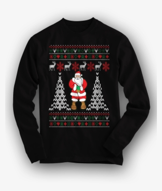 I Will Do Ugly Christmas Sweater Design - T-shirt #8733009