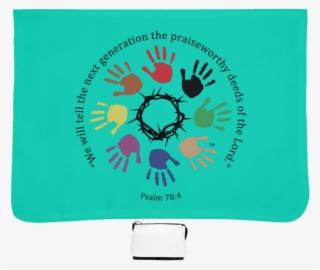 Psalm 78 4 Large Shoulder Bag - Circle #8734274