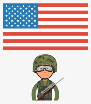 Veterans Day Clipart 2018 Veterans Day Clipart For - American Flag #8734917