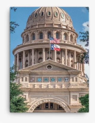 The Texas State Capitol Canvas - Texas State Capitol #8735607