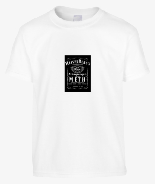 Breaking Bad Jack Daniels Style Meth T-shirt 100% Cotton - Active Shirt #8736167